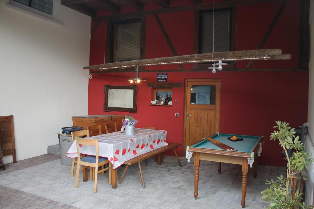 Ferienwohnung Les Chouchous Du Ried 2 Saasenheim Exterior foto