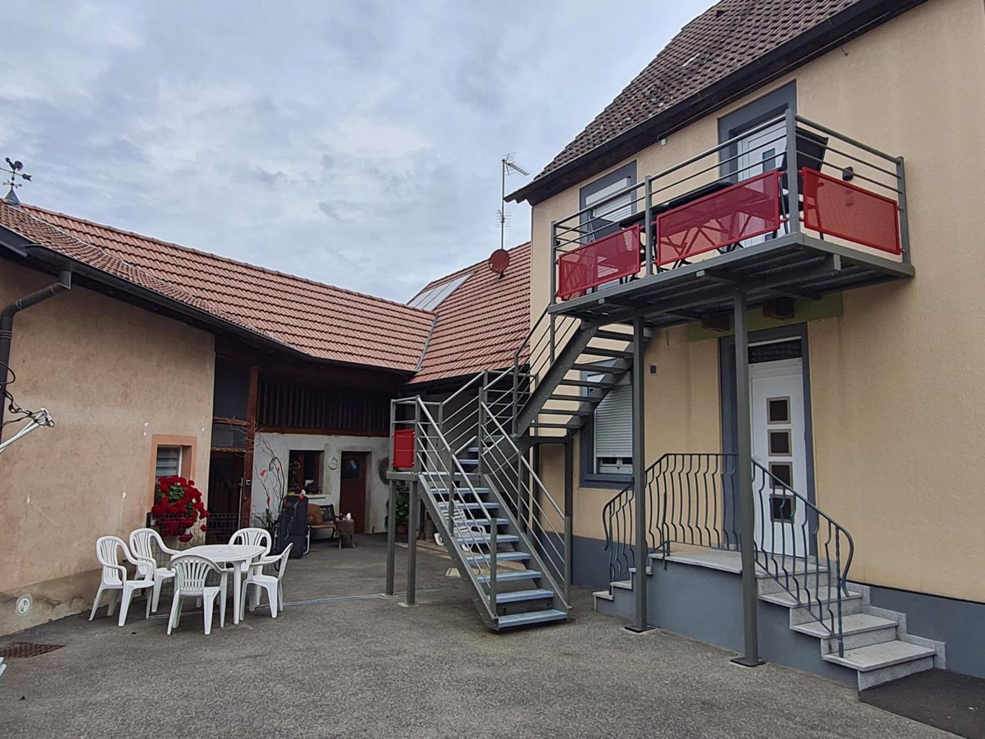 Ferienwohnung Les Chouchous Du Ried 2 Saasenheim Exterior foto
