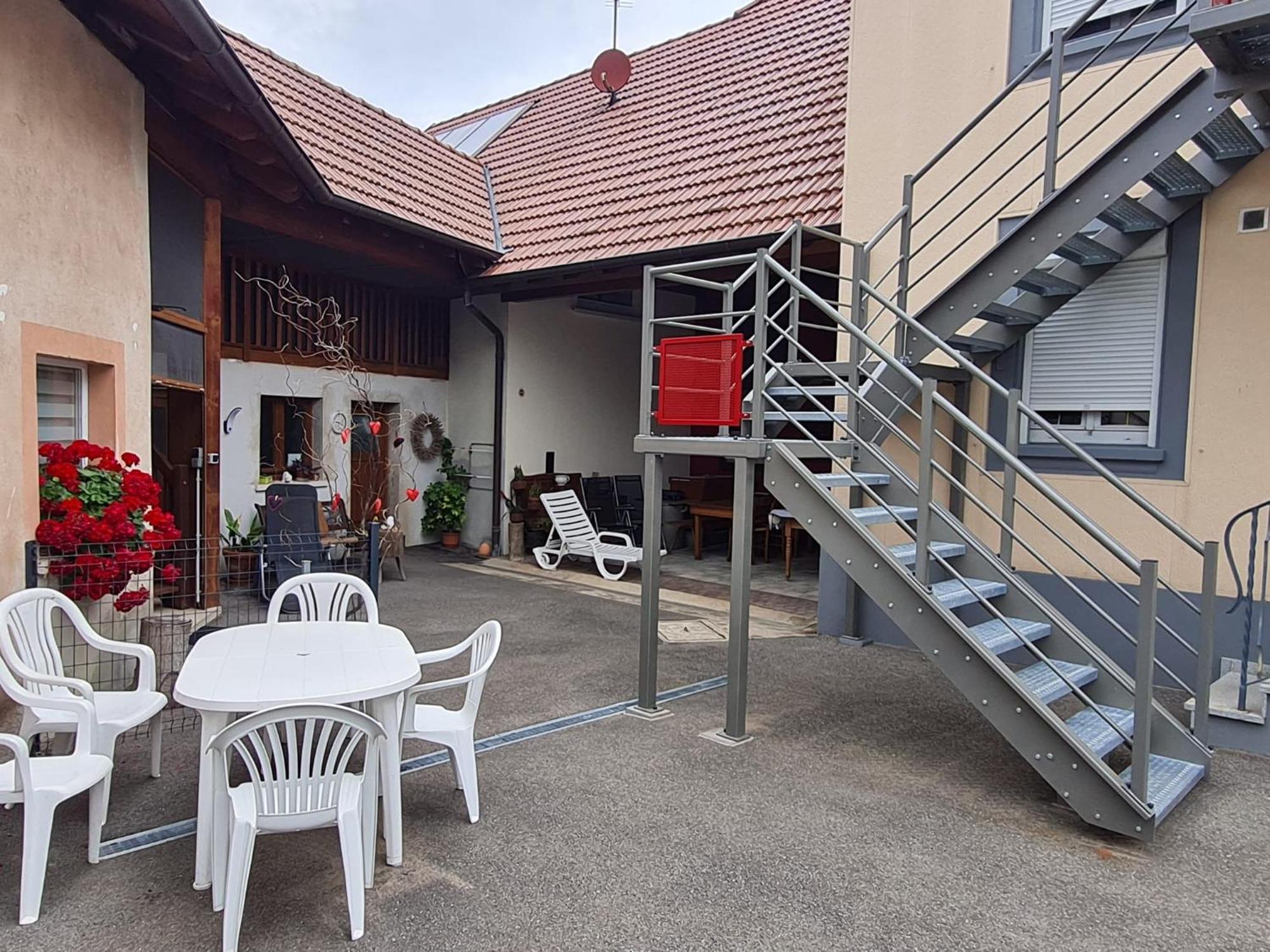 Ferienwohnung Les Chouchous Du Ried 2 Saasenheim Exterior foto